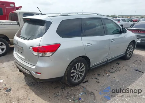 2015 Nissan Pathfinder Sl from USA, damaged, VIN 5N1AR2MN7FC665377